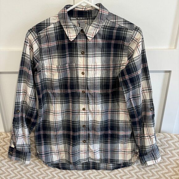Carhartt Tops - Carhartt Women’s Fairview Plaid Cotton Button Down Shirt
